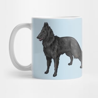 Belgian Shepherd Dog | Groenendael | Cute Dog Cartoon Mug